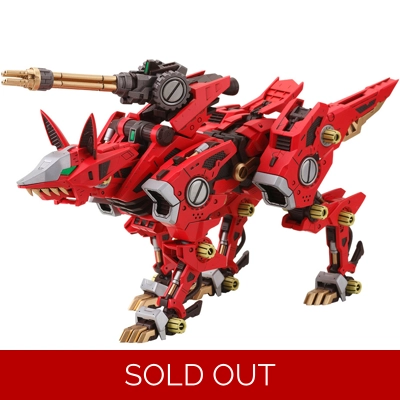 Fire Fox RZ-046 Marking Plus Ver: Zoids HMM 1:72 Scale Model Kit